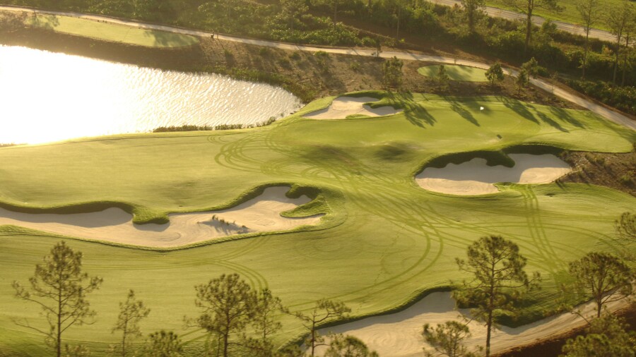 Old Corkscrew Golf Club - greens