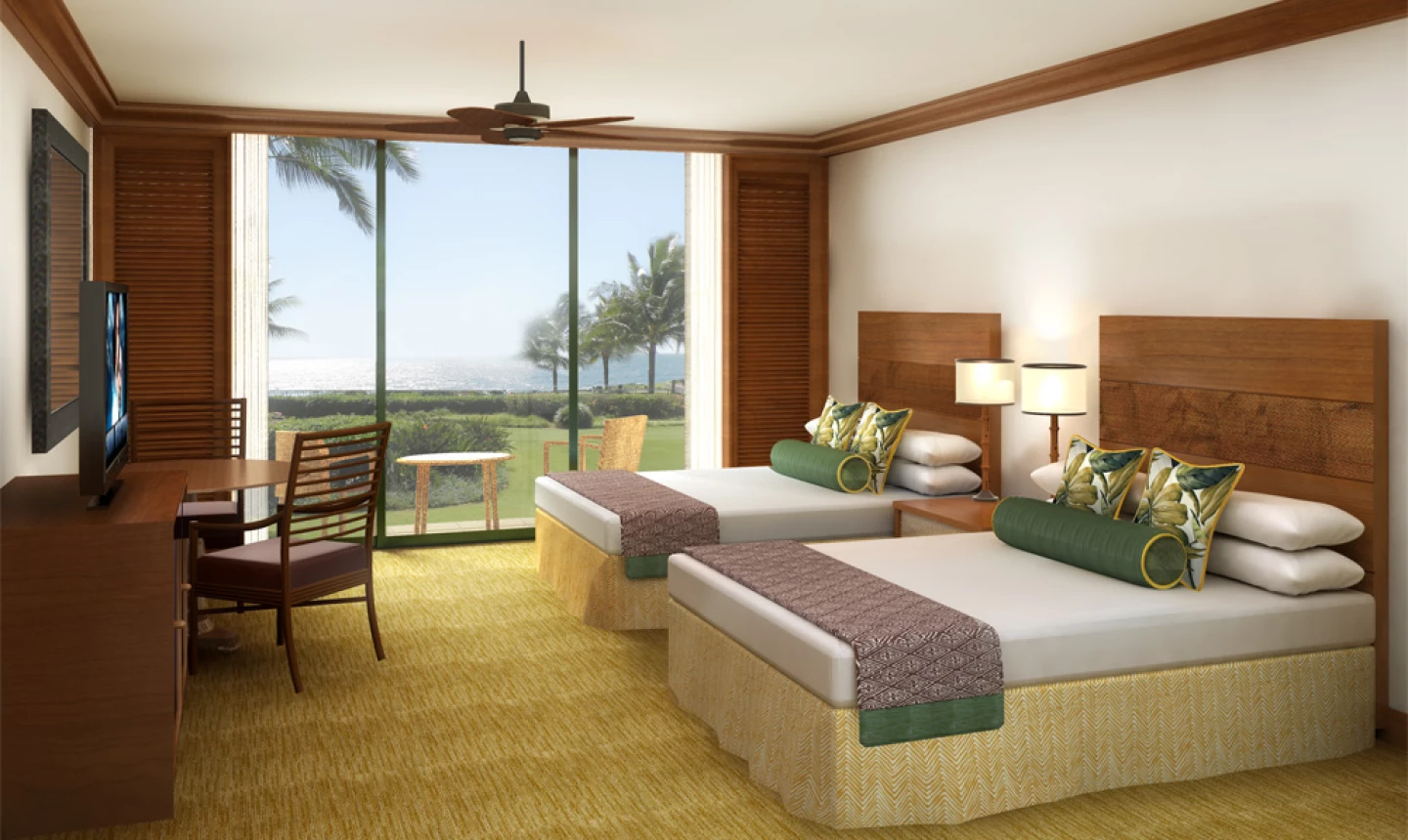 Grand Hyatt Kauai guestrooms