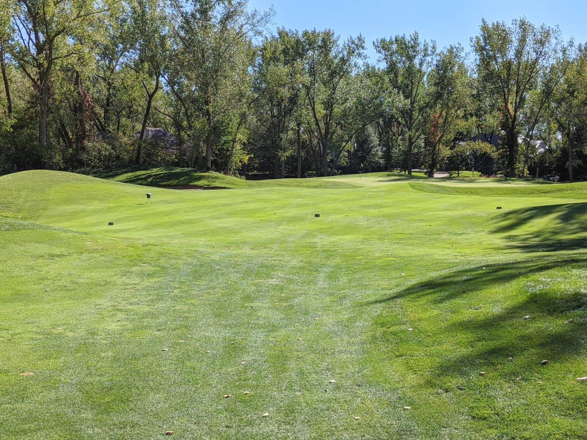 The approach to 12 (Photo submitted by GolferJake78 on 09/26/2021)