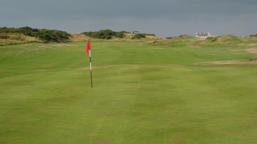 16th green at Bull Bay