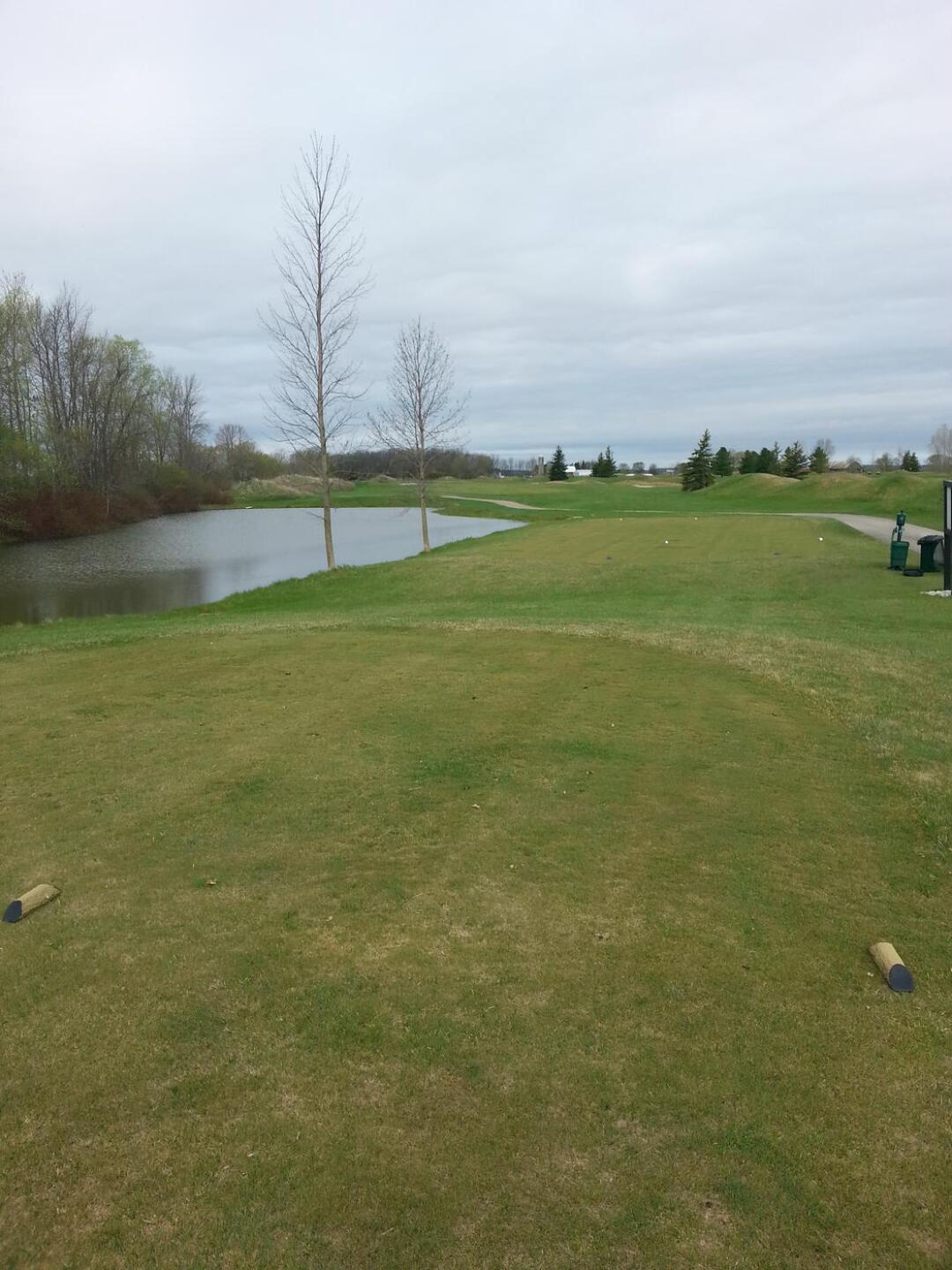 Hole 13 from tee shot, lookinmg at the green. (Photo submitted by DavidLaDuke on 05/12/2015)
