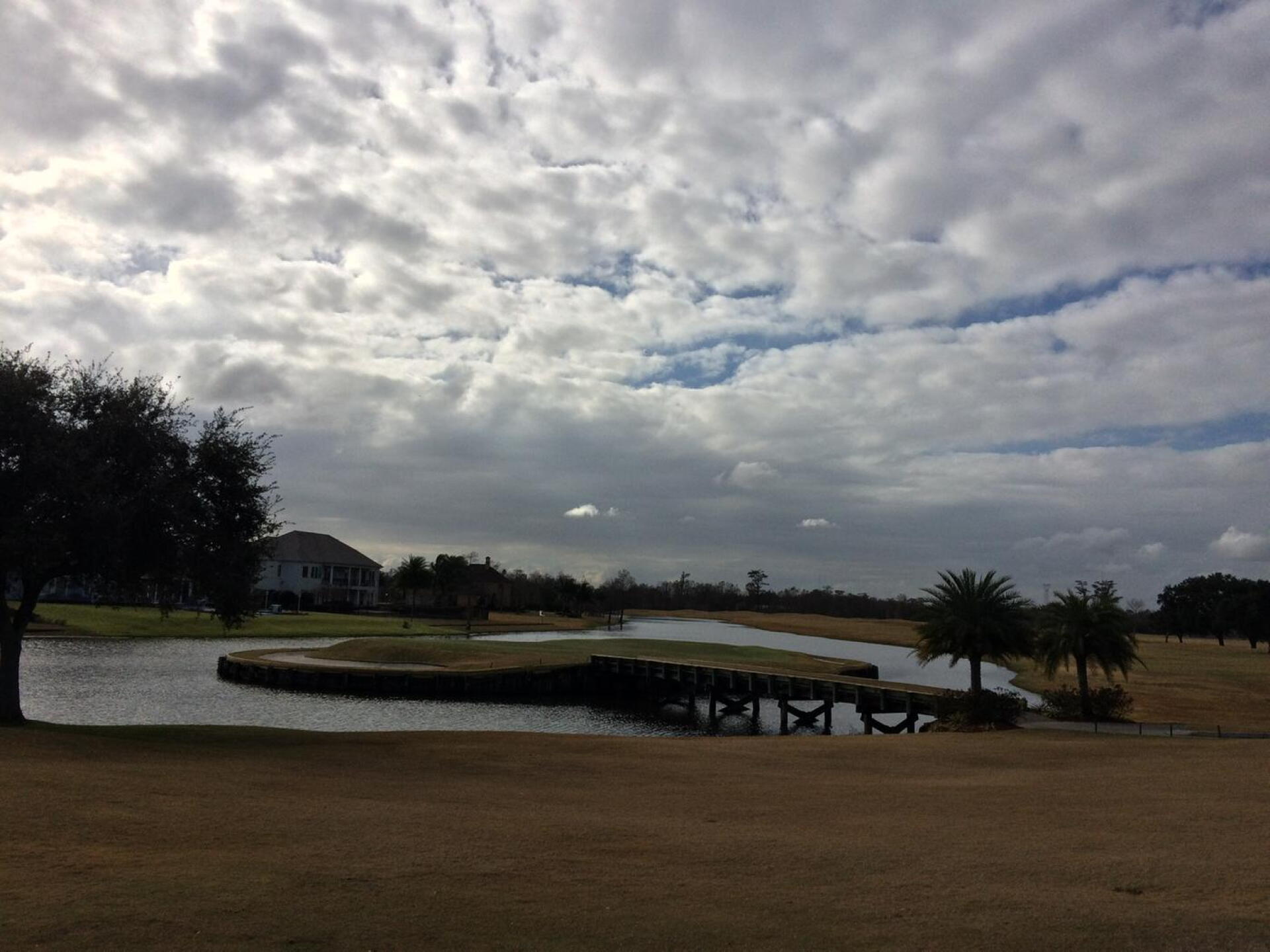 From behind the island 15th green (Photo submitted by BrandonWebb on 01/13/2017)