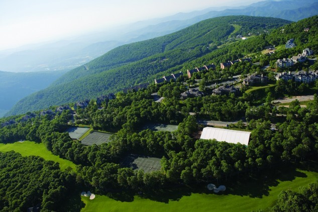 Many of Wintergreen Resort's tennis-loving guests particularly enjoy the crisp mountain air while playing. (Wintergreen Resort)