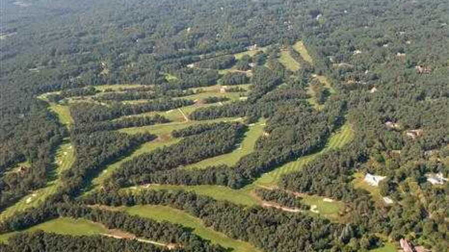 Royal Antwerp GC: Aerial view