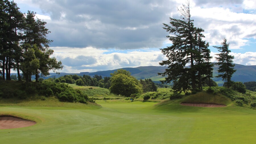 Gleneagles - Queen's golf course - hole 10 