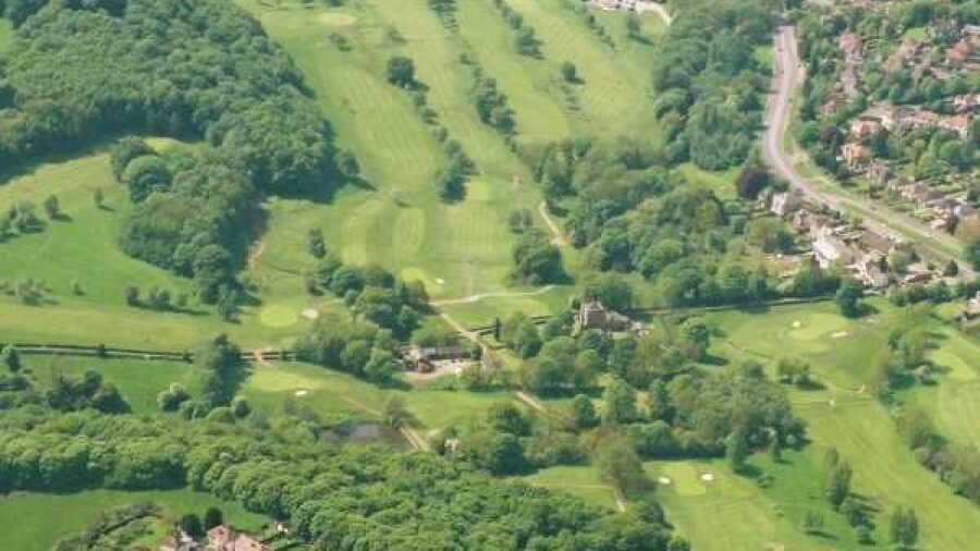 Beauchief GC: Aerial view