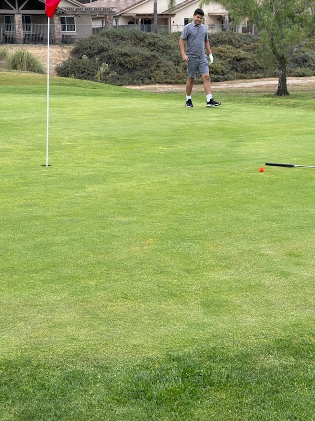 Almost his first hole in one! So close (Photo submitted by luersusmc on 06/05/2022)