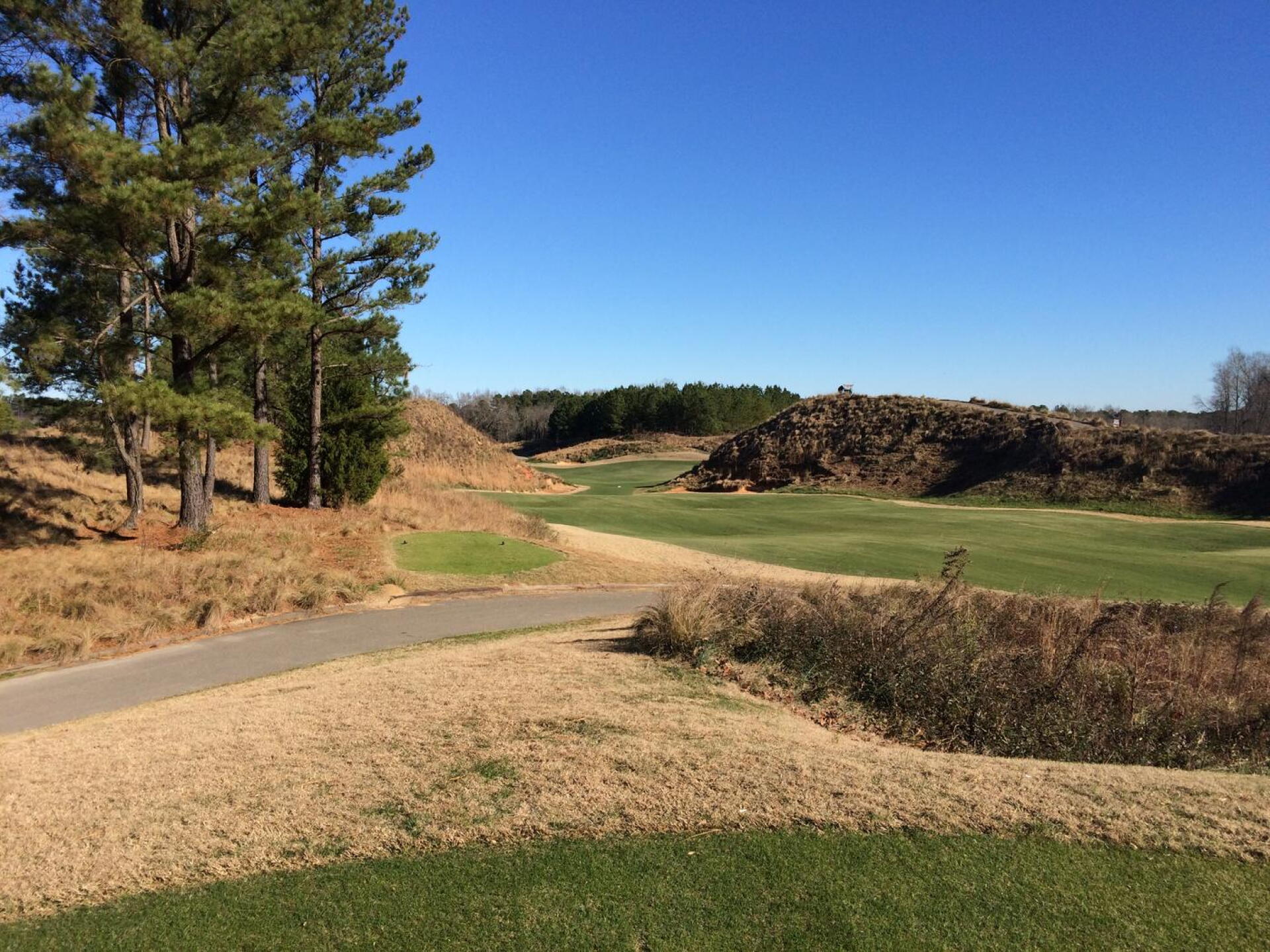 First hole from the tee (Photo submitted by BrandonWebb on 01/08/2017)