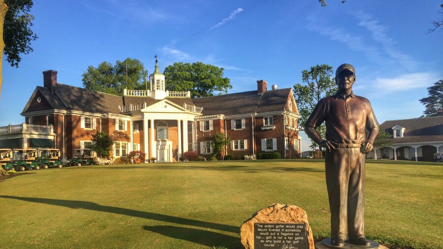 Pete Dye at French Lick Mansion