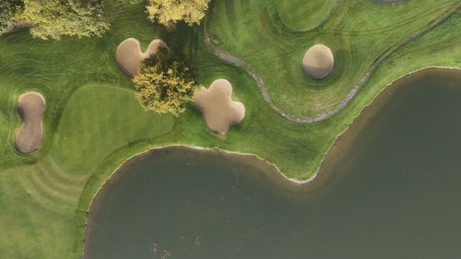 Chateau de la Chouette Golf: Aerial
