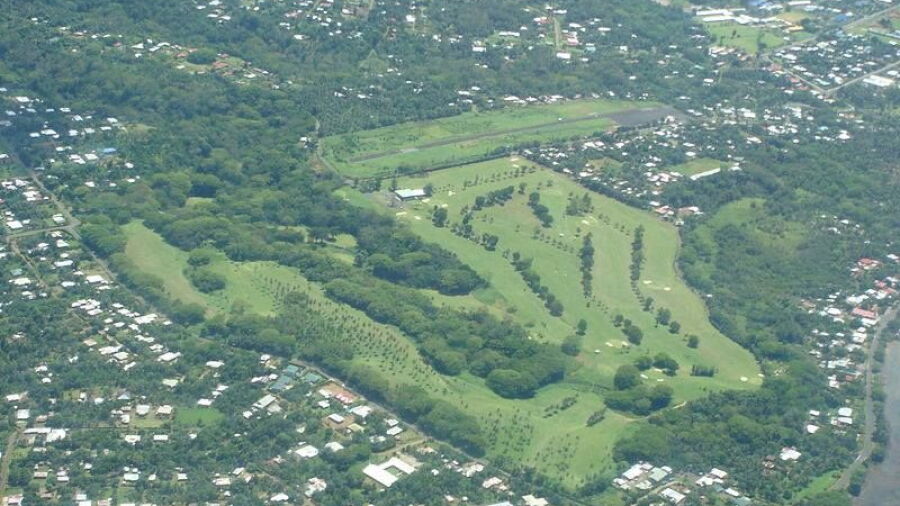 Royal Samoa CC: Aerial view