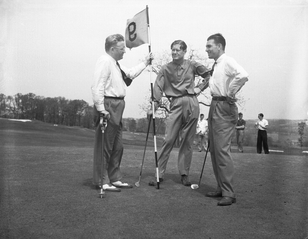 Architect William Flynn with Ben Hogan