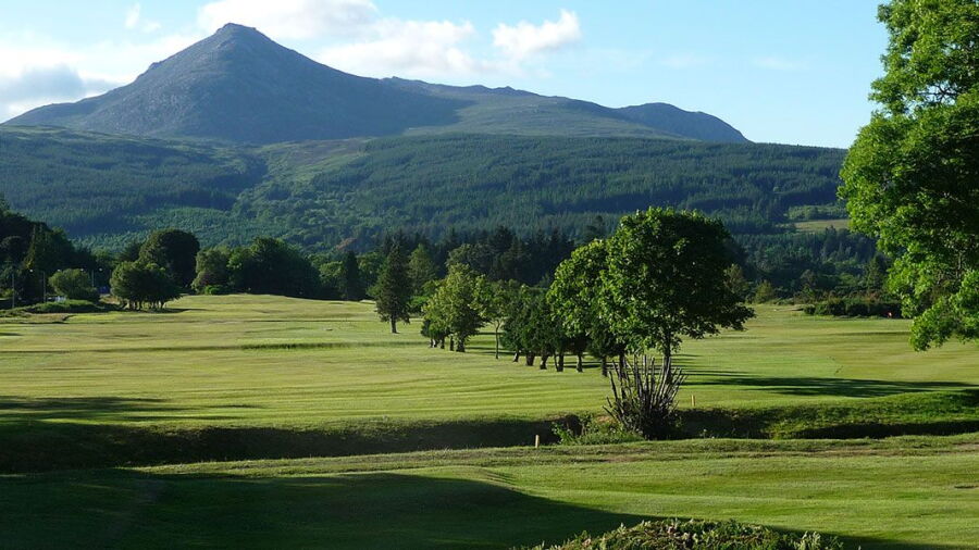 Brodick GC: Fairway View