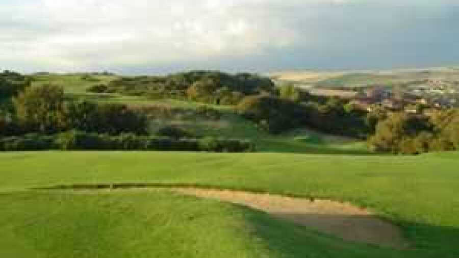 Peacehaven: greenside bunker