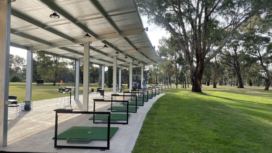 Bendigo GC: Driving range