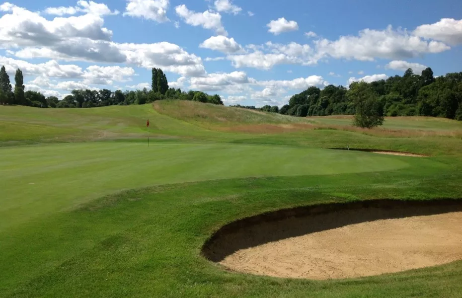 Double green at Milford Golf Club