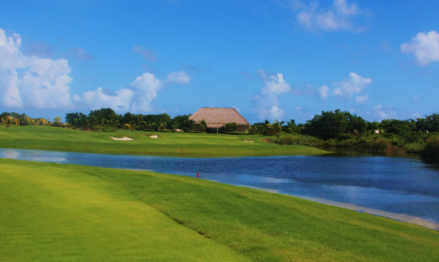 Cana Bay Palace Golf Course at the Hard Rock Hotel & Casino Punta Cana - hole 18
