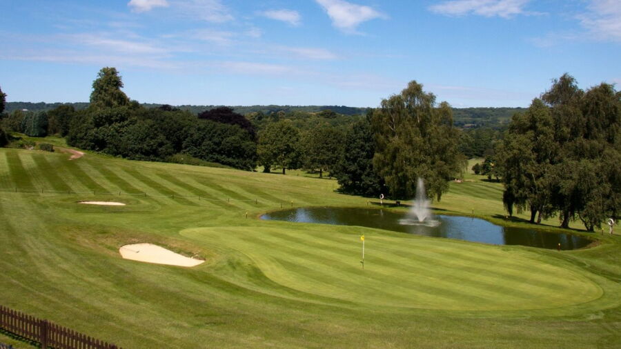 18th green of the Spitfire course