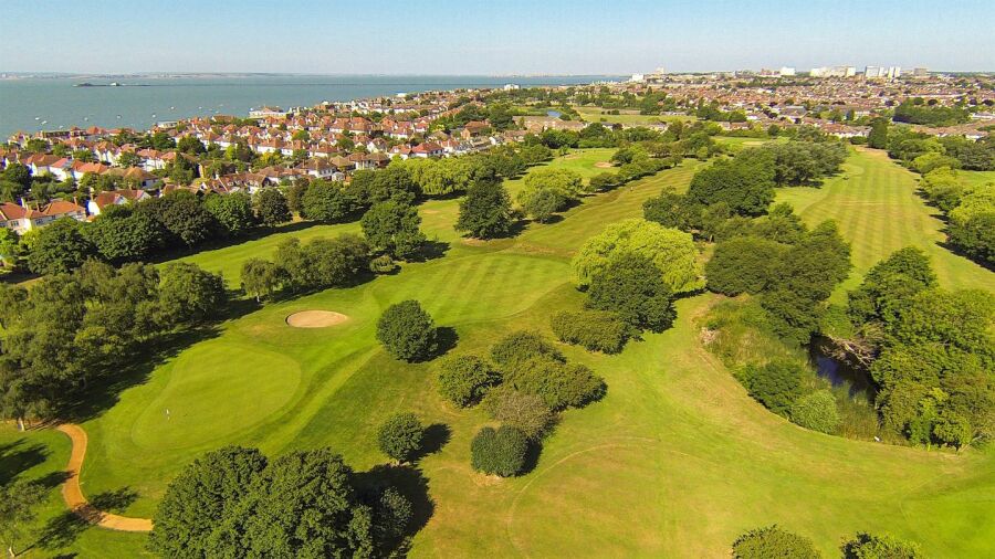 Thorpe Hall GC: Aerial view