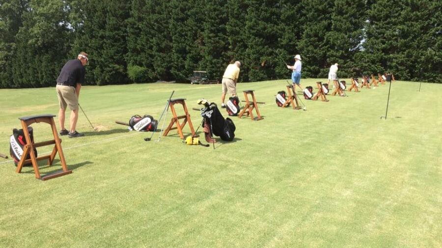 Bermuda Run CC: Practice area