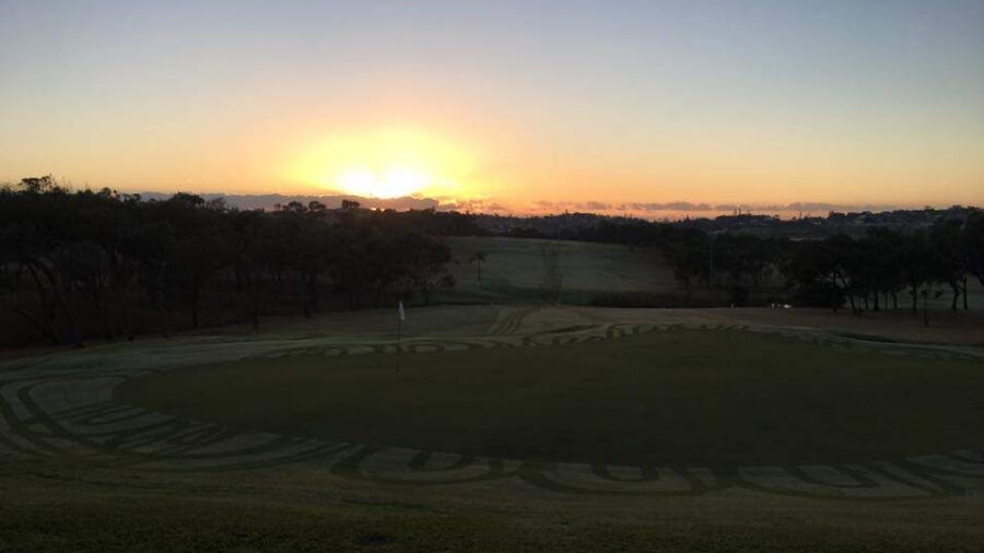 Sunset at Emu Park GC