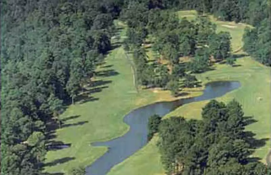 Cooper's Creek GC: Aerial view