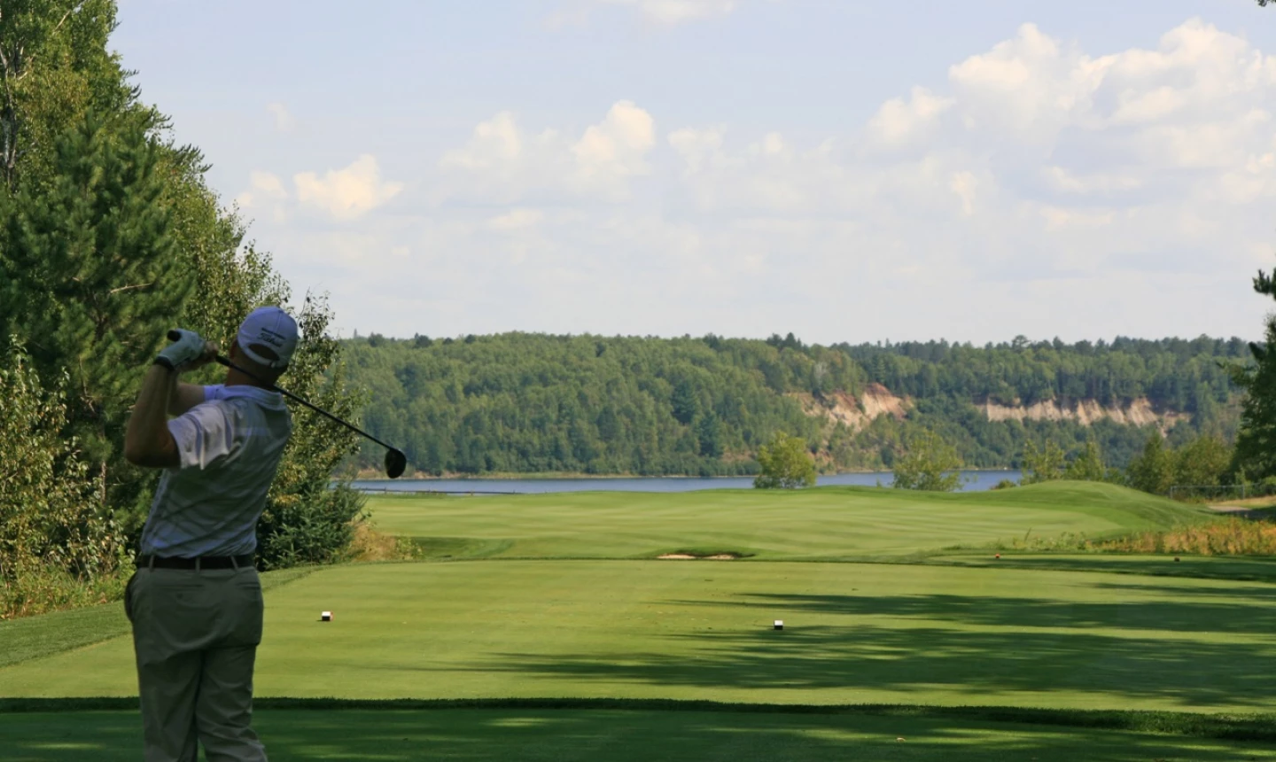 Giants Ridge resort - Quarry golf course - 18th