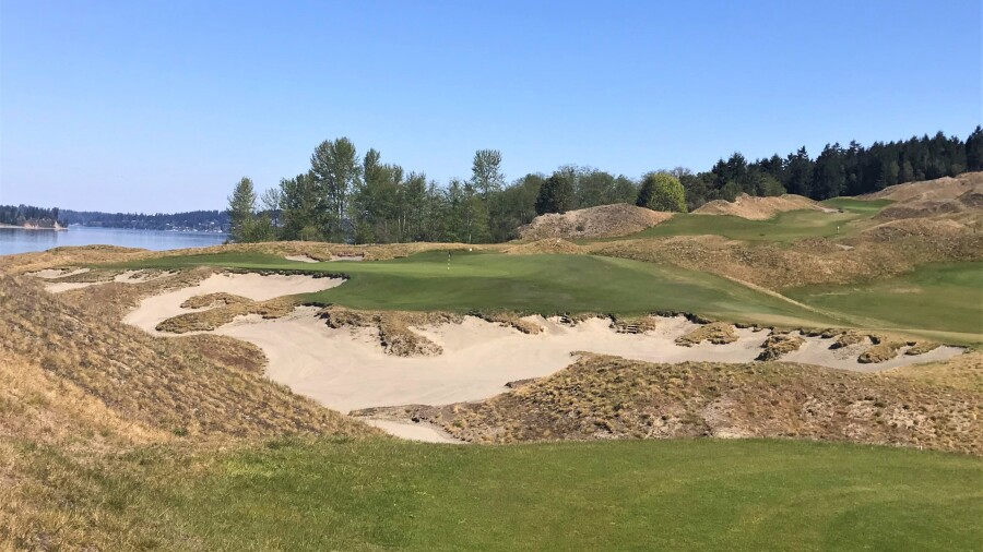 Chambers Bay - hole 3