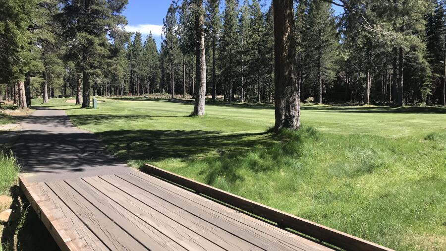 Tahoe Donner - bridge on hole 8