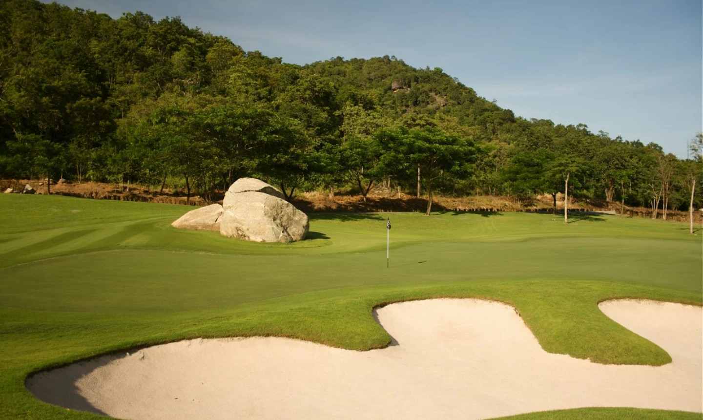 Black Mountain Golf Club in Thailand - hole 16