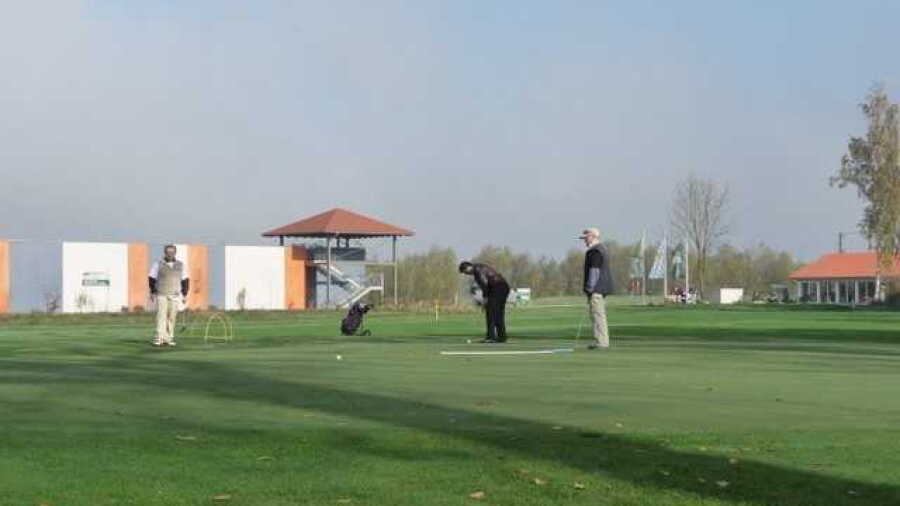 Dillingen Nusser Alm GC: practice area