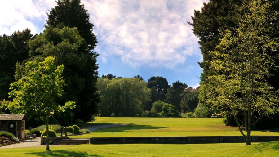 Bognor Regis: 1st fairway