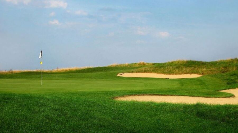 PrairieView Golf Club - 17th green