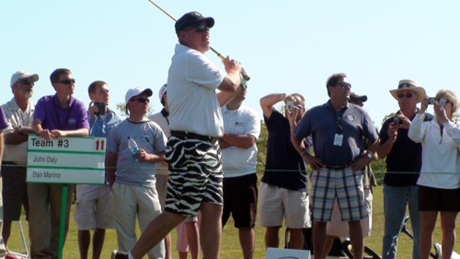 Hootie & the Blowfish Monday after the Masters - John Daly