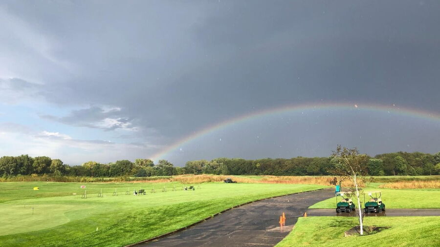 Coldwater Golf Links: Practice area