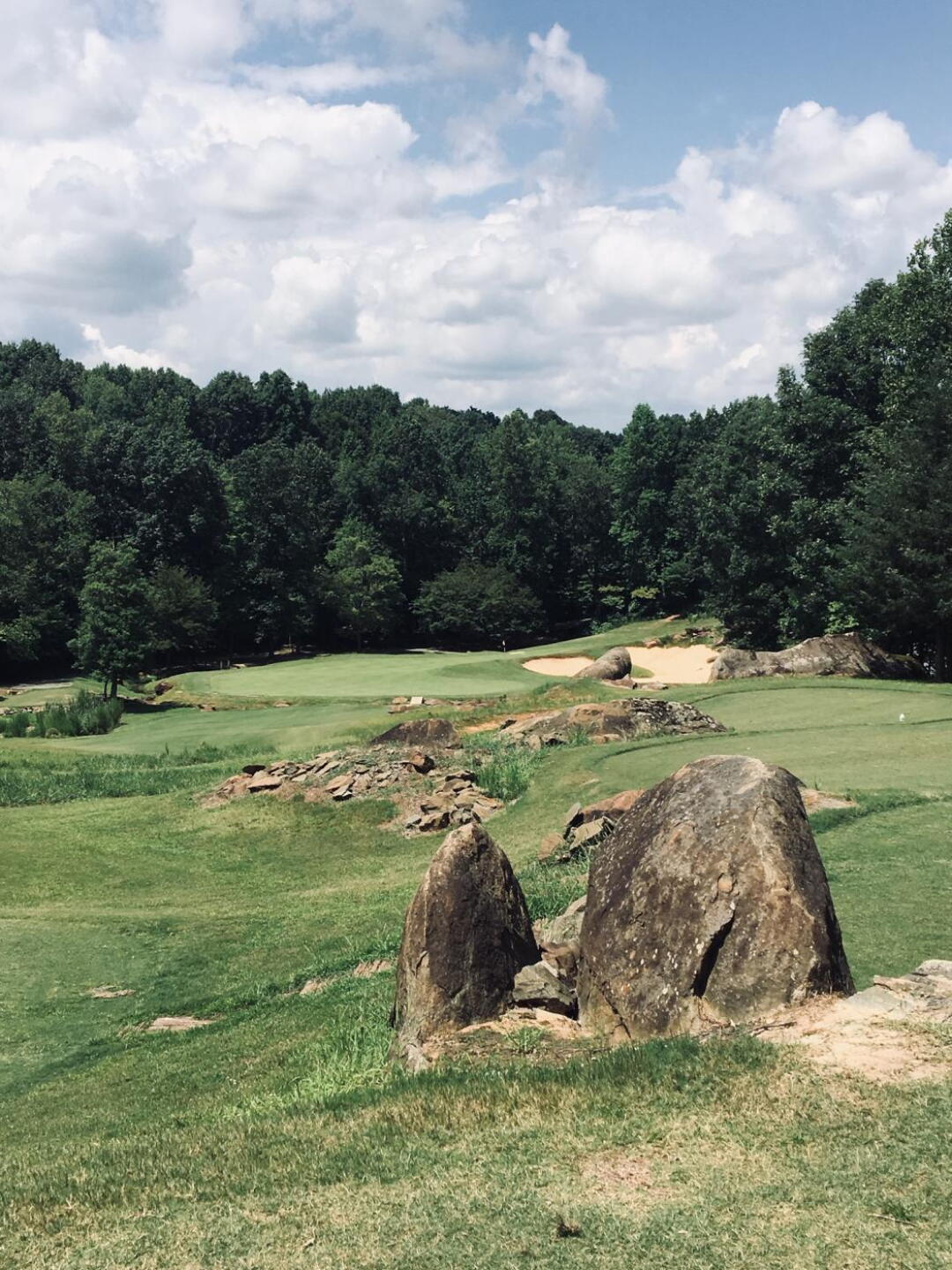 Par-3 3rd hole, 180 yards. (Photo submitted by DenisDotson on 08/04/2019)