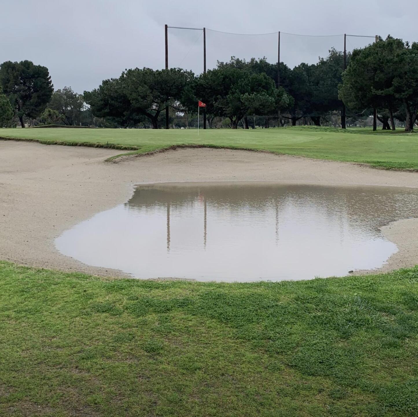 Fourth hole Alondra Park North, rainy day. (Photo submitted by william9059135 on 12/15/2021)