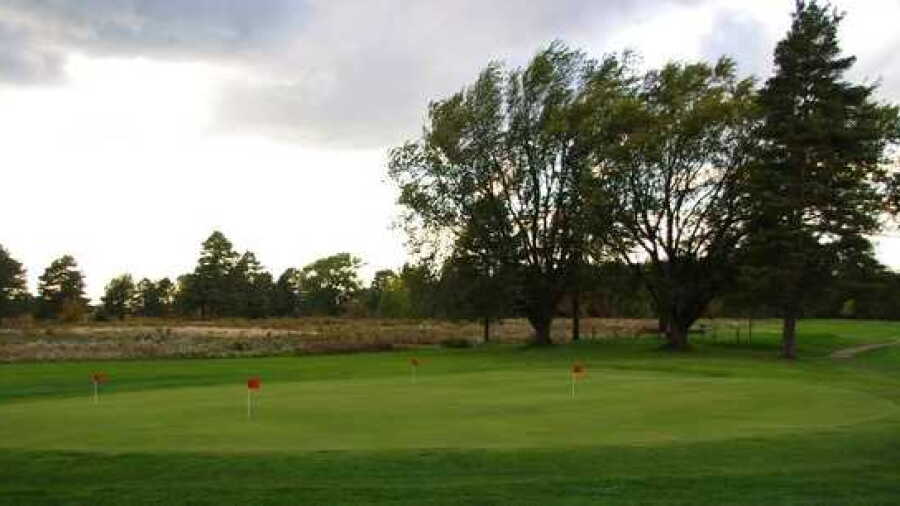 Hillview GC: practice green