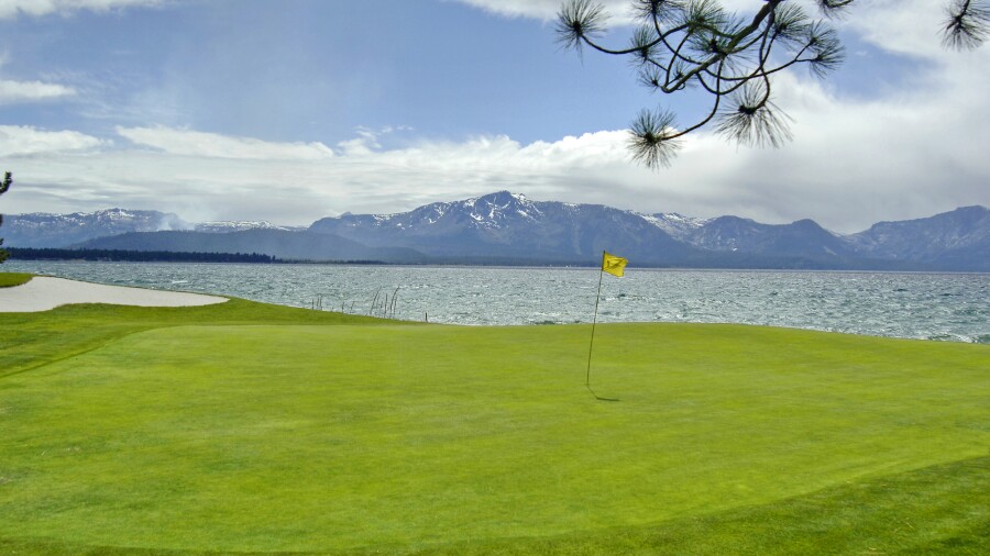 Edgewood Tahoe golf course - no. 17