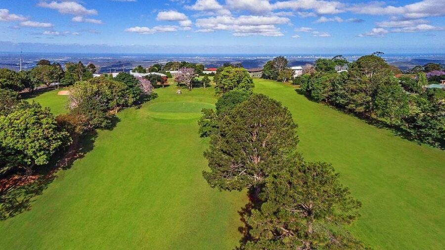 Tamborine Mountain aerial