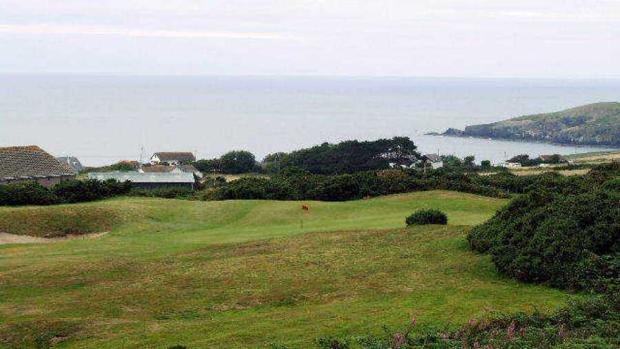 Sea view at Cardigan Golf Club