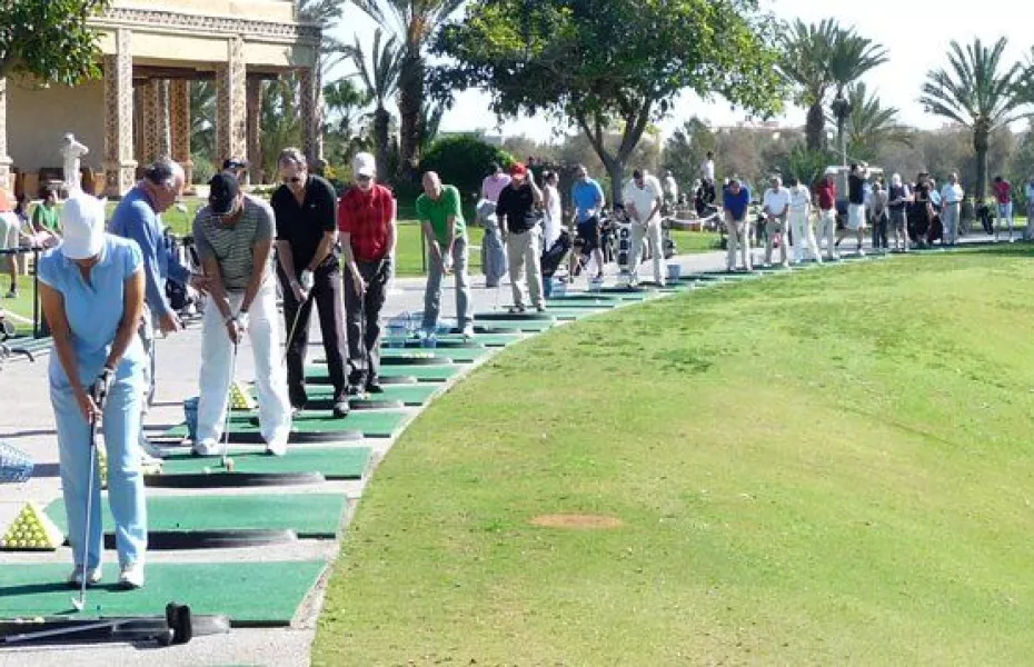 Golf du Soleil: Driving range