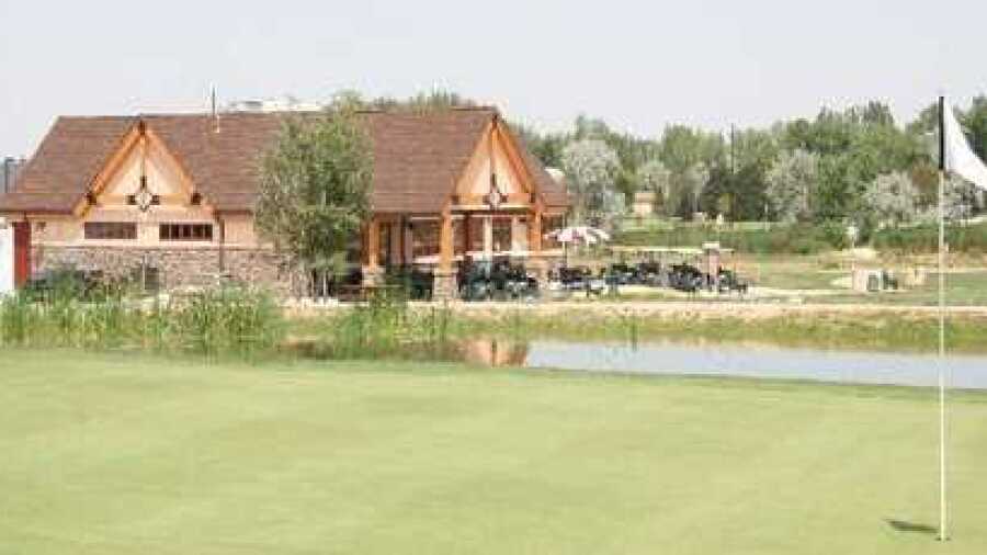 Bella Rosa Golf Course - Clubhouse from 9th Green