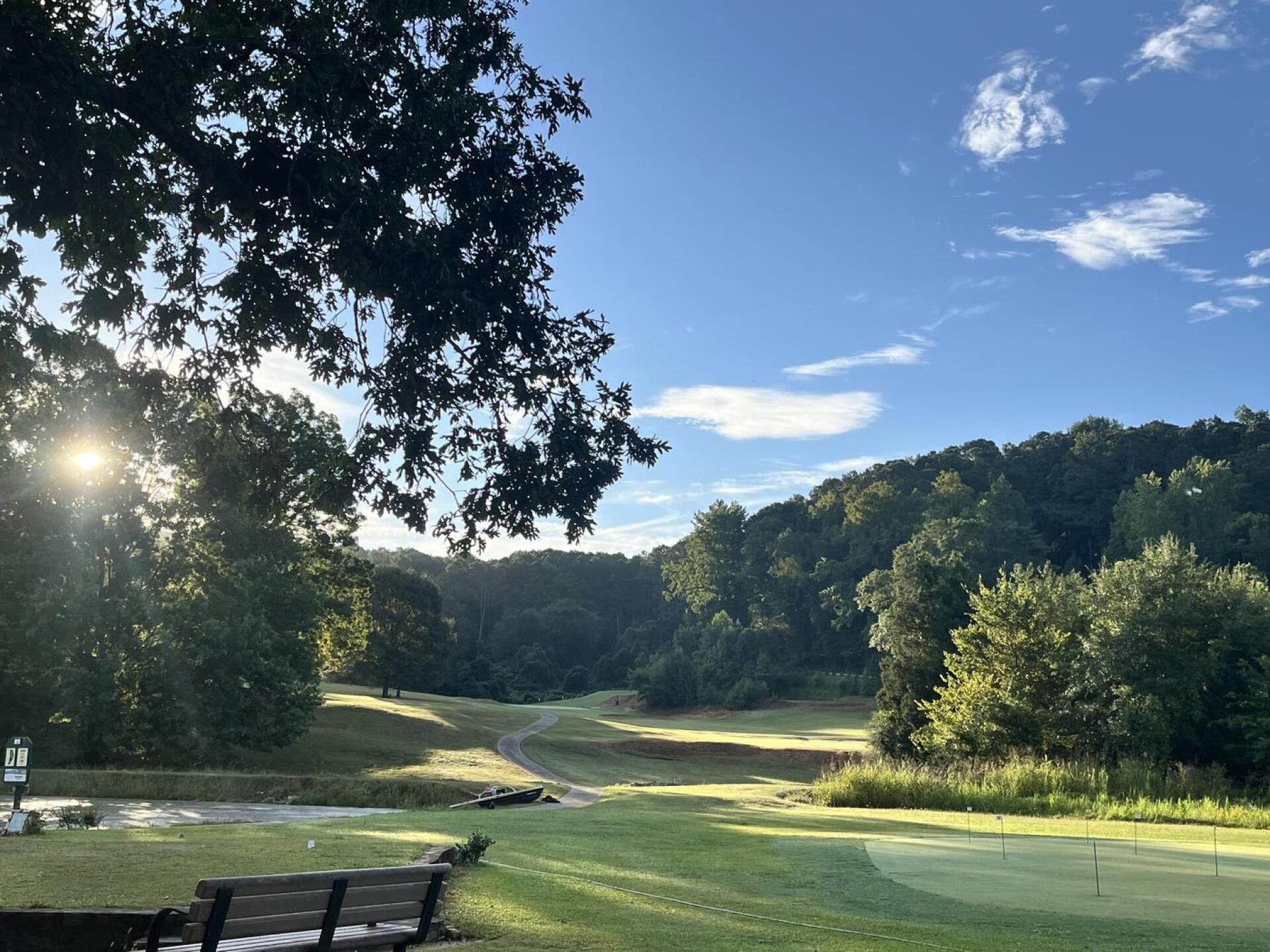 Teeing off on Hole 1 (Photo submitted by PJBroome3 on 09/04/2024)