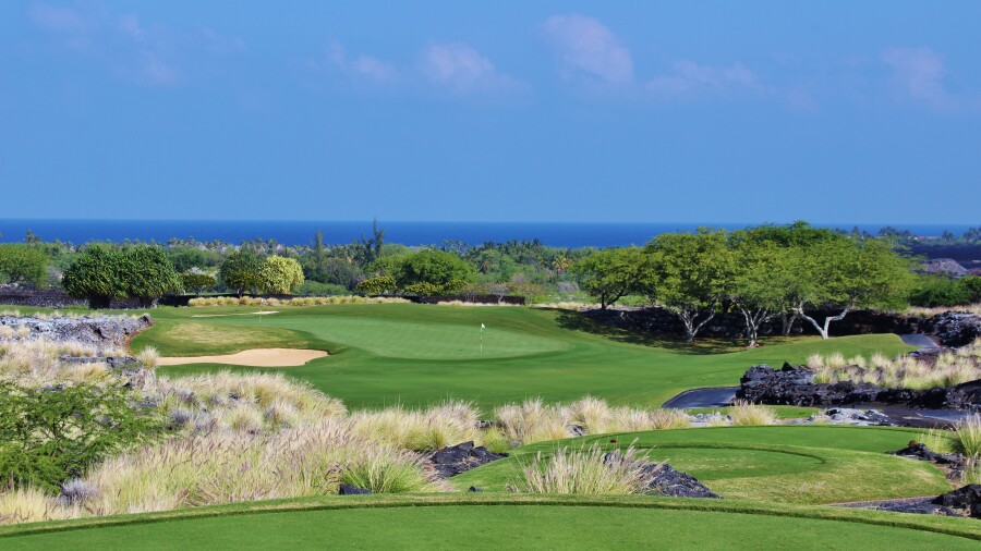Hualalai Golf Club - Jack Nicklaus golf course - hole 8