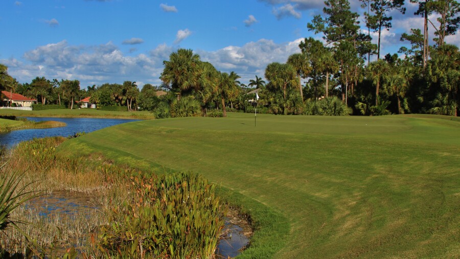 Rees Jones course at The Breakers Palm Beach - hole 14 