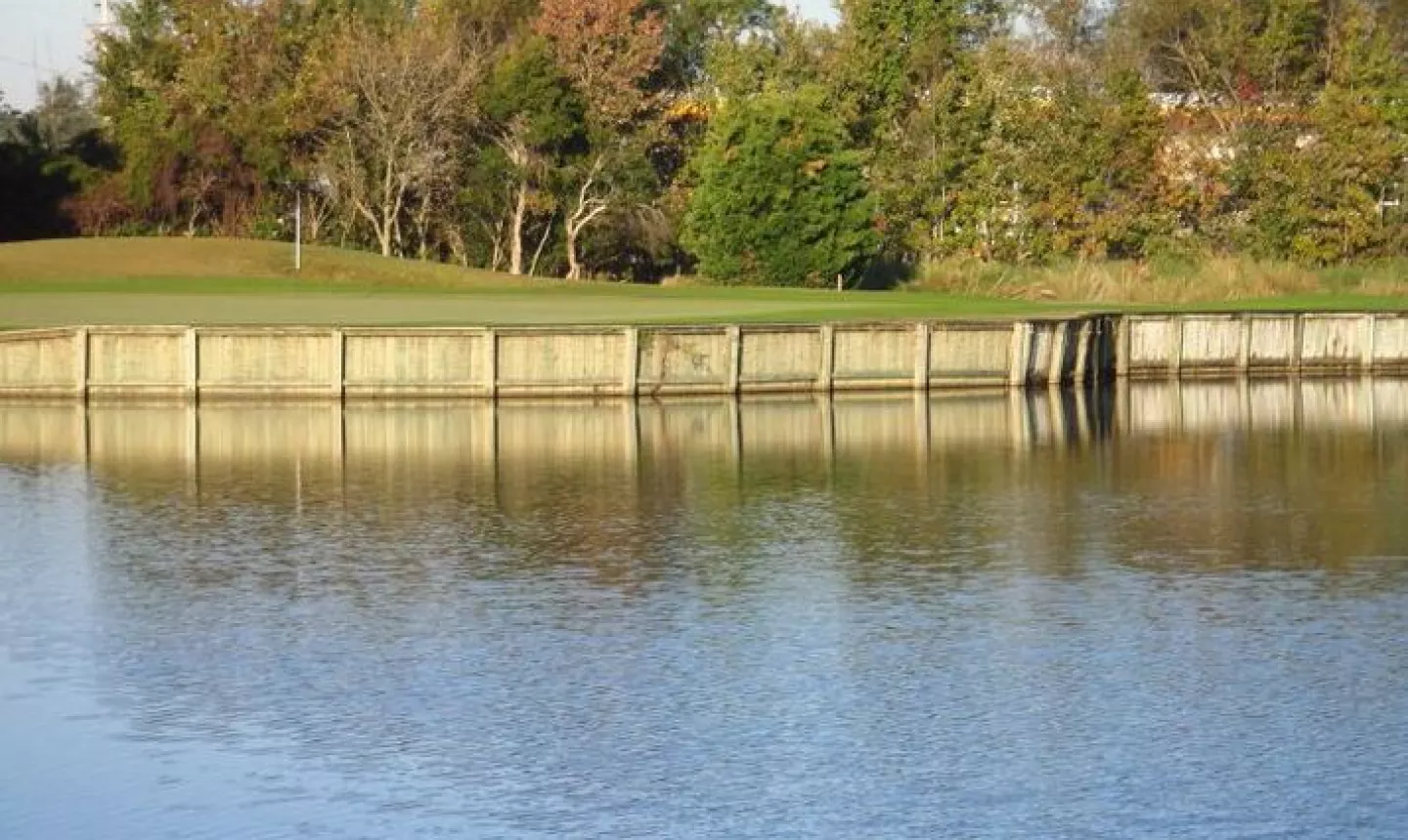 Wicked Stick Golf Links - 18th green