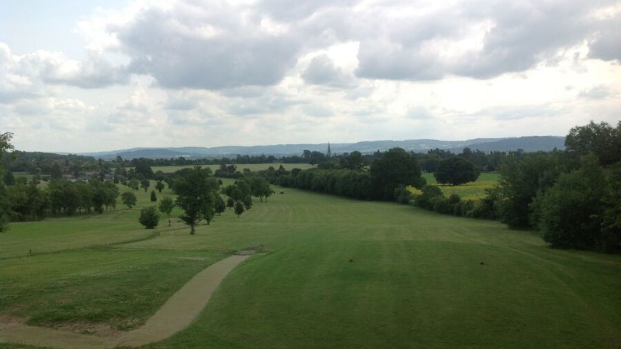 Rodway Hill: 3rd fairway