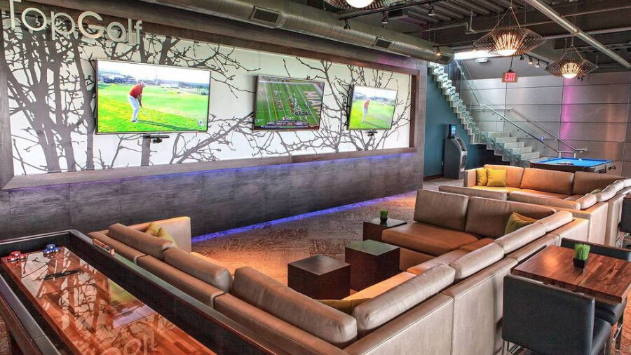 TopGolf The Colony - Lounge/Shuffle board