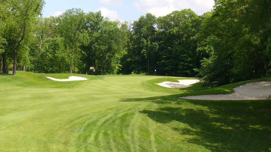 TPC Deere Run golf course - hole 9